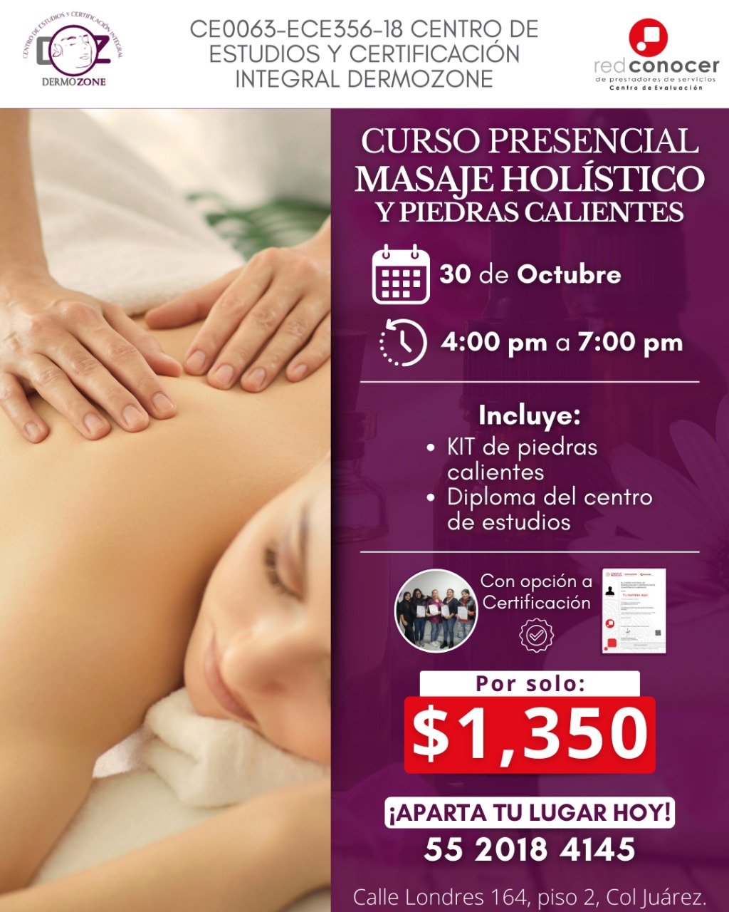 curso masaje holistico