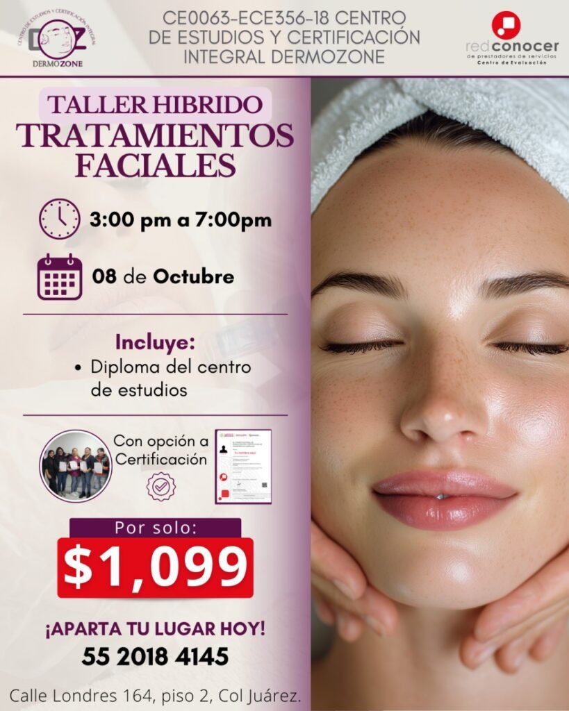 curso tratamientos faciales